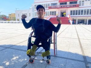 Atleta paralímpico de Villa Allende destaca por su historia de superación