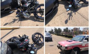 Carambola deja un lesionado en el centro de Coatzacoalcos