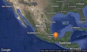Reportan sismo de magnitud 4.6 cerca de Sayula de Alemán; sin daños en Coatzacoalcos