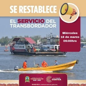 Se reanuda servicio de transbordador en Coatzacoalcos tras “nortazo” por frente frío 41