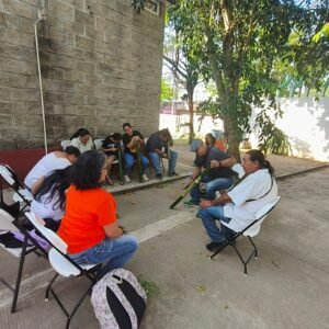 Inician taller de palo de lluvia en Minatitlán; promueven tradiciones y cultura