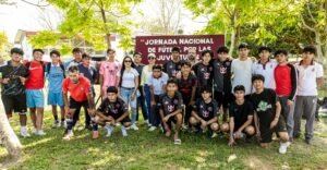 Minatitlán participa en Jornada Nacional de Fútbol por las Juventudes