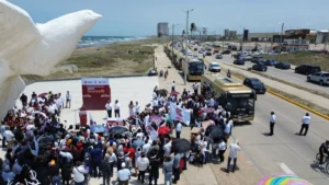 Inicia operación de autobuses Quetzalli en Coatzacoalcos; anuncian transporte gratis en Semana Santa