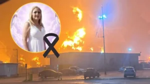 Dan último adiós a trabajadora petrolera fallecida en incendio en Dos Bocas