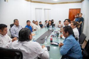 Toman protesta a agentes y subagentes municipales en Nanchital
