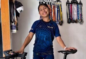 Ciclista de Coatzacoalcos logra su pase a la Olimpiada Nacional 2026