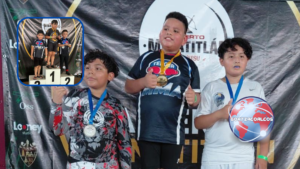 Academia “Tercer Round” de Coatzacoalcos logra destacado podio en torneo de Jiu-Jitsu en Minatitlán