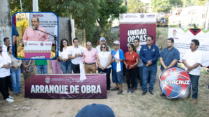 Guillermo Reyes Espronceda inicia construcción de puente vehicular en Nueva Mina Norte