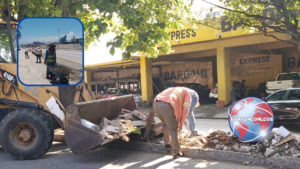 Ayuntamiento de Coatzacoalcos mantiene jornadas de limpieza y mantenimiento en distintos puntos de la ciudad