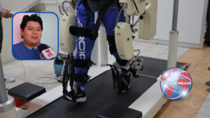 Capacitan a fisioterapeutas del CRIS Coatzacoalcos en el uso del robot Lokomat