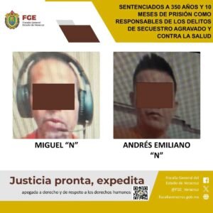 Dictan sentencia de 350 años de prisión por secuestro agravado de migrantes en Veracruz