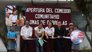 Aperturan segundo comedor comunitario en Coatzacoalcos para apoyar a familias vulnerables