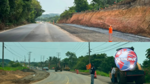 Ampliación de la carretera Coatzacoalcos–Minatitlán alcanza 70% de avance; vecinos piden mayor seguridad peatonal