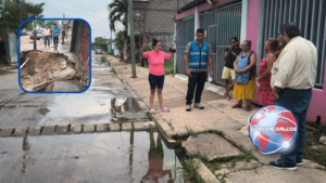 CMAS supervisa fugas y necesidades de infraestructura en distintos sectores de Coatzacoalcos
