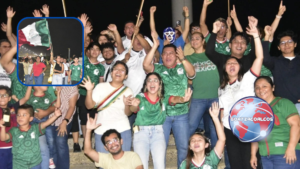 Piden celebrar con responsabilidad en el malecón de Coatzacoalcos si gana el Tri