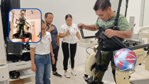 Personal del CRIS Coatzacoalcos recibe capacitación especializada en sistema robótico LOKOMAT