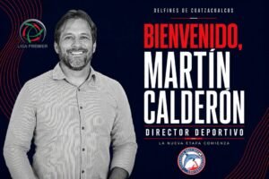 Delfines de Coatzacoalcos presenta a Martín Calderón como nuevo director deportivo