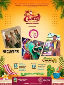 Invitan a disfrutar “Coatza Vive el Verano” con música y cultura gratuita