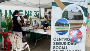 IMSS Veracruz Sur realiza Feria de la Salud en Coatzacoalcos