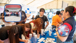 Realizan Expo Vocacional Educativa 2026 para orientar a jóvenes de Nanchital