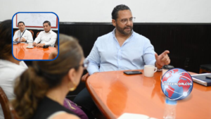 Pedro Miguel Rosaldo gestiona acuerdos con CFE para atender apagones en el poniente de Coatzacoalcos