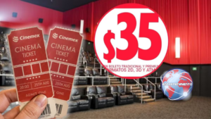 Cinemex Manía: boletos de cine a 35 pesos durante cuatro días