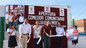 “Un espacio de solidaridad y cercanía”: Sonia Marie inaugura sexto Comedor Comunitario en Coatzacoalcos