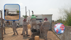 CMAS fortalece el abasto de agua en Olmeca con instalación de generadores ante falta de energía