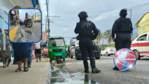 Comerciantes bloquean avenida Universidad por escurrimiento de aguas negras en Las Palmitas