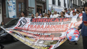 Sindicalizados del IMSS exigen transparencia en consulta salarial
