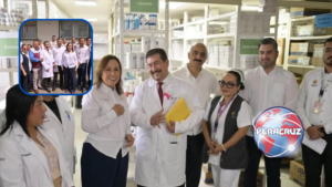 Rocío Nahle refuerza abasto de medicamentos y confirma nuevo hospital IMSS-Bienestar en Tuxpan
