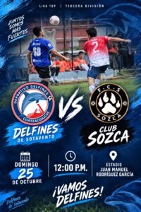 Delfines de la Universidad de Sotavento reciben al Club Sozca en la Jornada 8