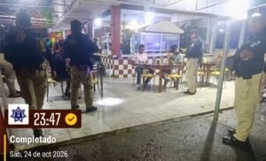 Continúa operativo de inspección y prevención en bares de Coatzacoalcos